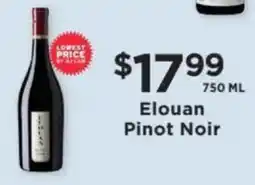 ShopRite Elouan Pinot Noir offer