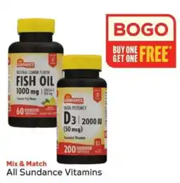 Winn Dixie All Sundance Vitamins offer