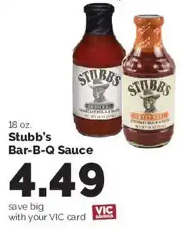 Harris Teeter Stubb's Bar-B-Q Sauce offer