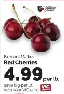 Harris Teeter Farmers Market Red Cherries offer