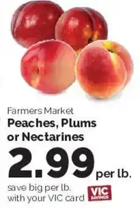 Harris Teeter Farmers Market Peaches, Plums or Nectarines offer