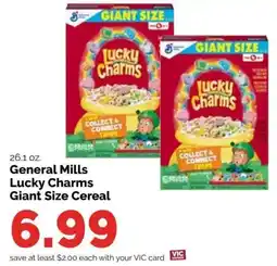 Harris Teeter General Mills Lucky Charms offer