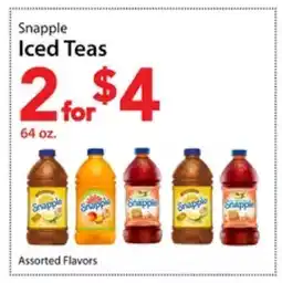 Three Guys from Brooklyn Snapple Iced Teas offer