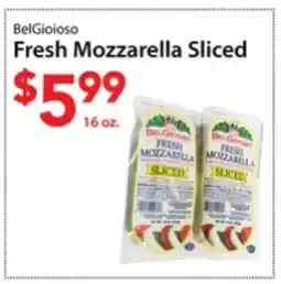 Three Guys from Brooklyn BelGioioso Fresh Mozzarella Sliced offer
