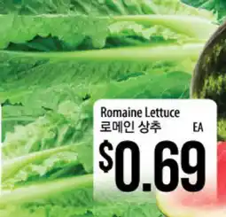 Hmart Romaine Lettuce offer