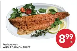 Pete's Fresh Market Fresh Atlantic WHOLE SALMON FILLET offer