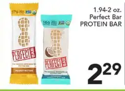 Pete's Fresh Market PERFECT BAR PROTEIN BAR offer