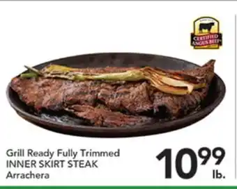 Pete's Fresh Market Grill Ready Fully Trimmed INNER SKIRT STEAK offer
