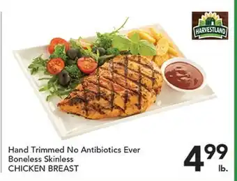 Pete's Fresh Market Hand Trimmed No Antibiotics Ever Boneless Skinless CHICKEN BREAST offer