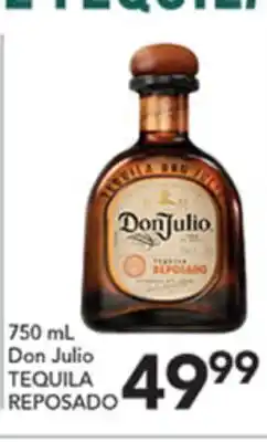 Pete's Fresh Market Don Julio TEQUILA REPOSADO offer