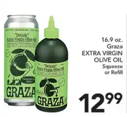Pete's Fresh Market 16.9 oz. Graza EXTRA VIRGIN OLIVE OIL Squeeze or Refill offer