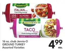 Pete's Fresh Market 16 oz. chub Jennie-O GROUND TURKEY offer