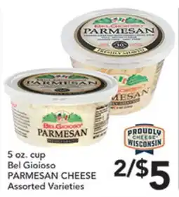 Pete's Fresh Market Bel Gioioso PARMESAN CHEESE offer