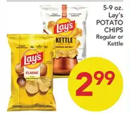 Pete's Fresh Market 5-9 oz. Lay's POTATO CHIPS offer