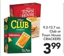 Pete's Fresh Market Club or Town House CRACKERS offer