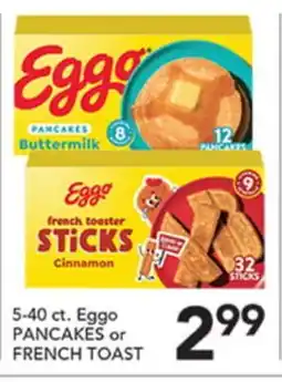 Pete's Fresh Market Eggo PANCAKES or FRENCH TOAST offer