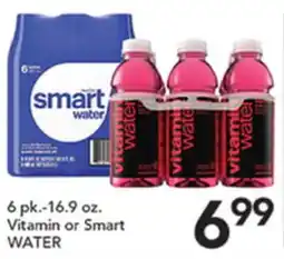 Pete's Fresh Market Vitamin or Smart WATER offer