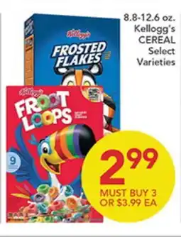 Pete's Fresh Market Kellogg's CEREAL offer