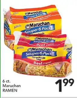 Pete's Fresh Market Maruchan RAMEN offer