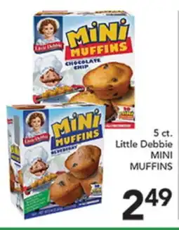 Pete's Fresh Market 5 ct. Little Debbie MINI MUFFINS offer