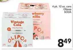 Pete's Fresh Market Olipop SODA offer