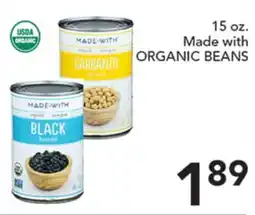 Pete's Fresh Market 15 oz. Made with ORGANIC BEANS offer
