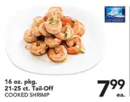 Pete's Fresh Market 21-25 ct. Tail-Off COOKED SHRIMP offer