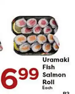 Rich's Fresh Market Uramaki Fish Salmon Roll offer