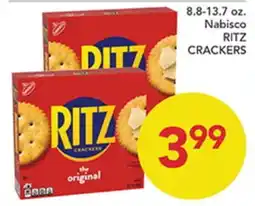 Pete's Fresh Market Nabisco RITZ CRACKERS offer
