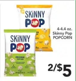 Pete's Fresh Market 4-4.4 oz. Skinny Pop POPCORN offer