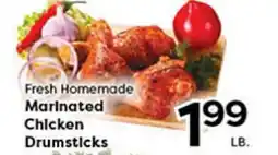Rich's Fresh Market Fresh Homemade Marinated Chicken Drumsticks offer