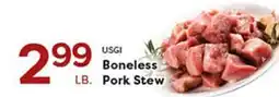 Rich's Fresh Market USGI Boneless Pork Stew offer