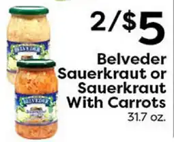 Rich's Fresh Market Belveder Sauerkraut or Sauerkraut With Carrots offer