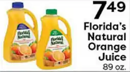 Rich's Fresh Market Florida's Natural Orange Juice offer