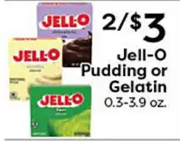 Rich's Fresh Market Jell-O Pudding or Gelatin offer