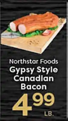 Rich's Fresh Market Northstar Foods Gypsy Style Canadian Bacon offer
