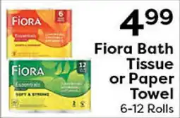 Rich's Fresh Market Fiora Bath Tissue or Paper Towel offer