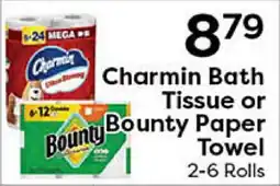 Rich's Fresh Market Charmin Bath Tissue or Bounty Paper Towel offer