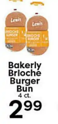 Rich's Fresh Market Bakerly Bruche Burger Bun offer