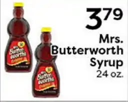 Rich's Fresh Market Mrs. Butterworth Syrup offer