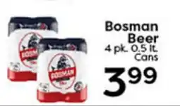 Rich's Fresh Market Bosman Beer offer