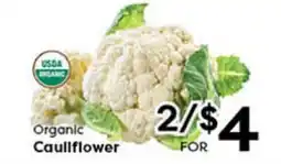 Rich's Fresh Market Organic Cauliflower offer
