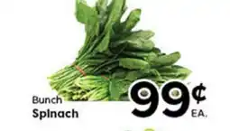Rich's Fresh Market Bunch Spinach offer