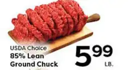 Rich's Fresh Market USDA Choice 85% Lean Ground Chuck offer