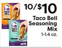 Rich's Fresh Market Taco Bell Seasoning Mix offer