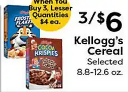 Rich's Fresh Market Kellogg's Cereal offer