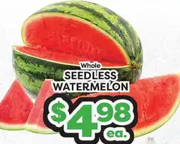 Torres Supermercado Whole SEEDLESS WATERMELON offer