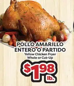 Torres Supermercado POLLO AMARILLO ENTERO O PARTIDO offer