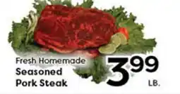 Rich's Fresh Market Fresh Homemade Seasoned Pork Steak offer