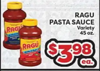 Torres Supermercado RAGÚ PASTA SAUCE offer